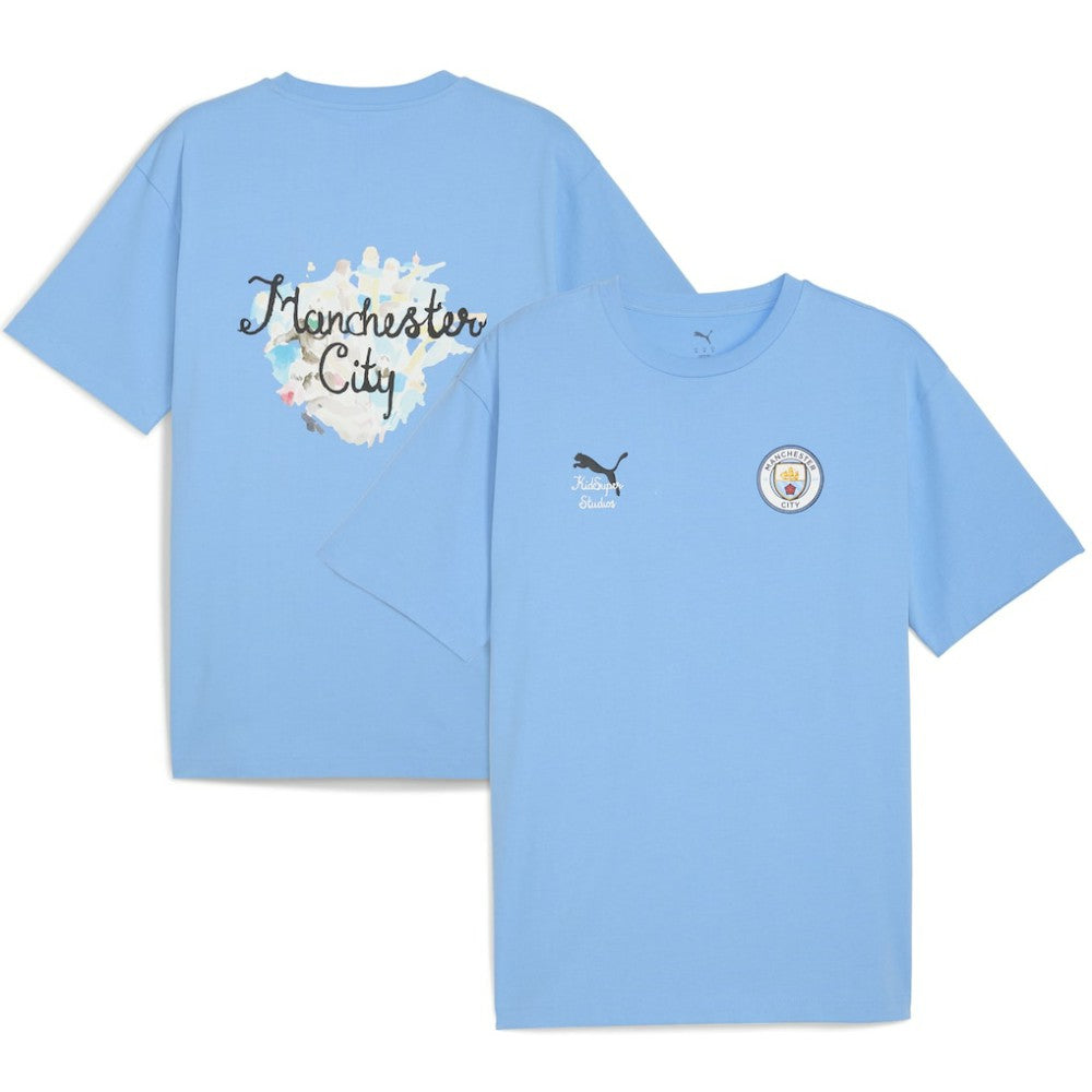 Manchester City x KidSuper 2025 FIFA Club World Cup Graphic T-Shirt - Light Blue | Puma sale