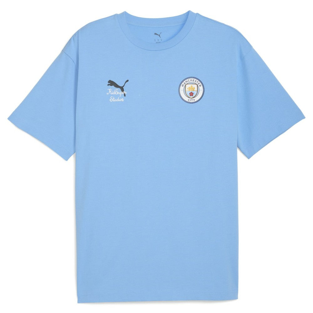 Manchester City x KidSuper 2025 FIFA Club World Cup Graphic T-Shirt - Light Blue | Puma sale
