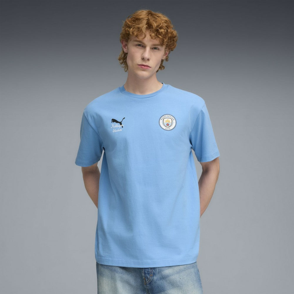 Manchester City x KidSuper 2025 FIFA Club World Cup Graphic T-Shirt - Light Blue | Puma sale