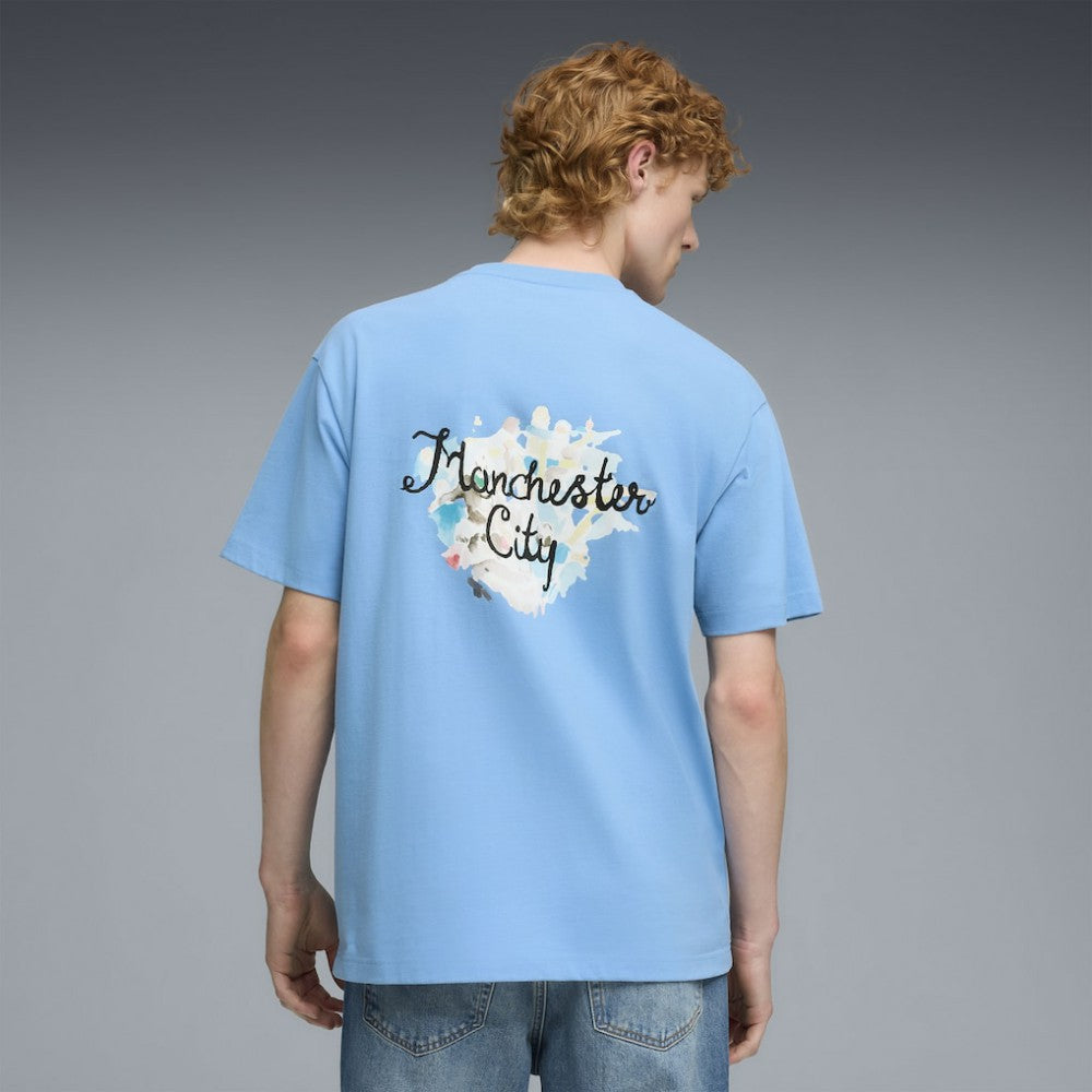 Manchester City x KidSuper 2025 FIFA Club World Cup Graphic T-Shirt - Light Blue | Puma sale