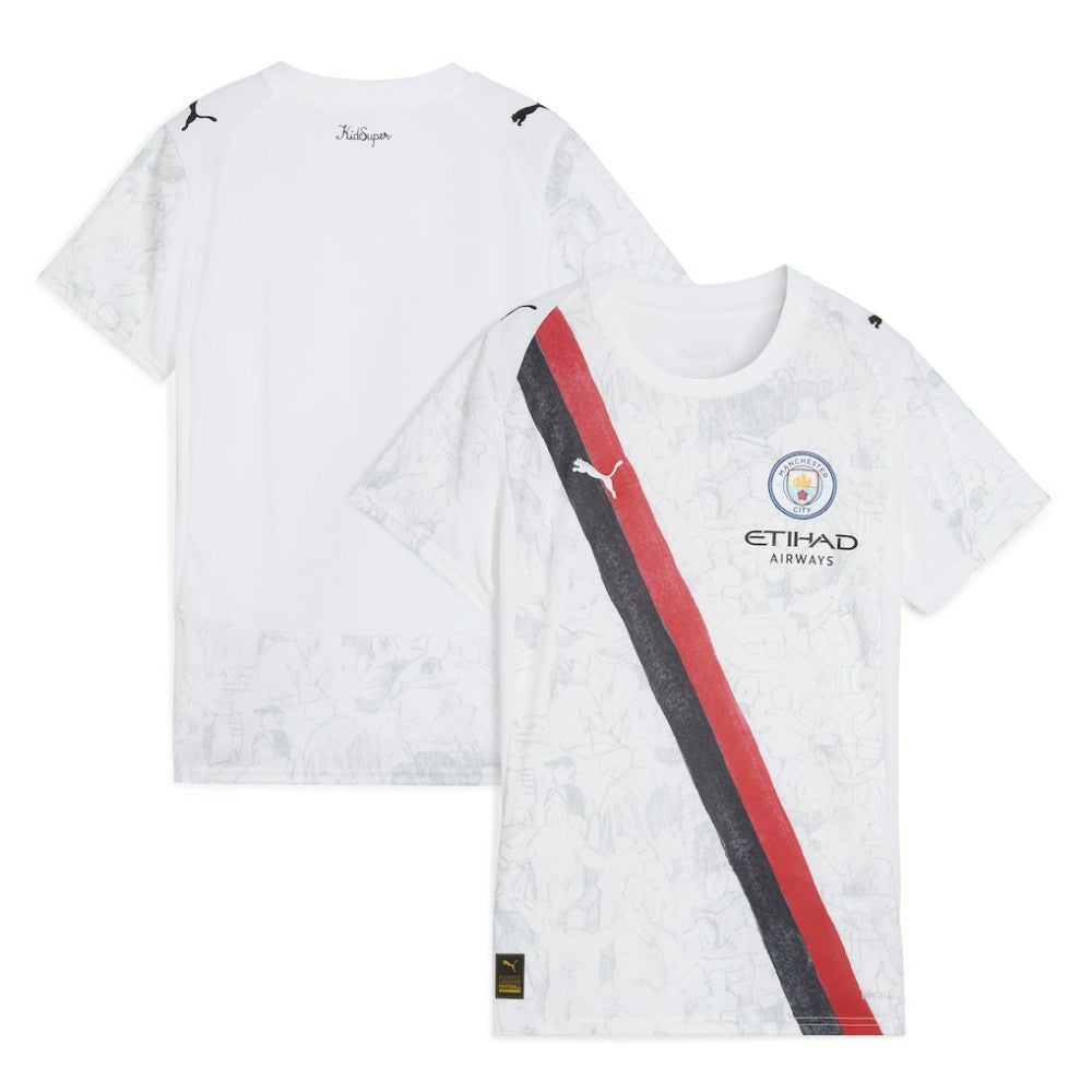 Manchester City x KidSuper Women's 2025 FIFA Club World Cup Replica Jersey - White | Puma cheap