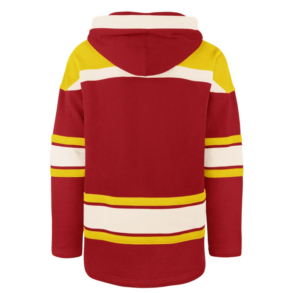 Calgary Flames '47 Superior Lacer Hoodie Red