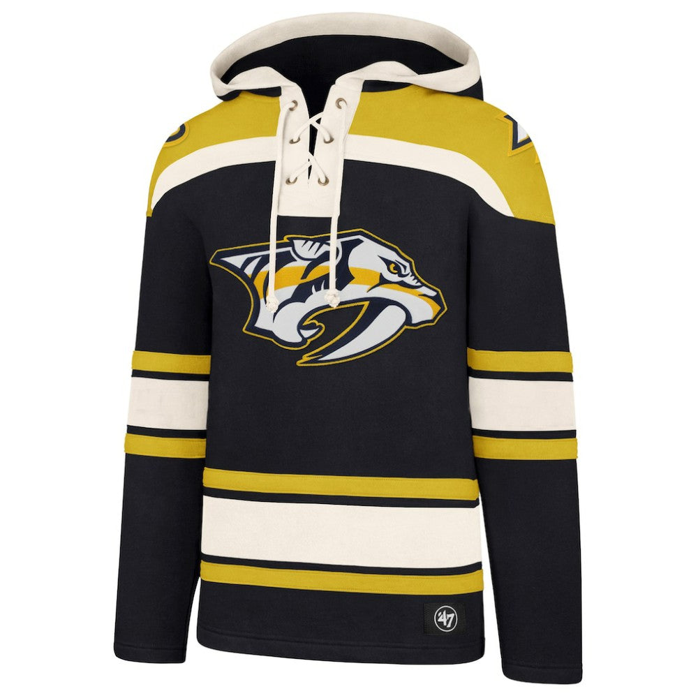 Nashville Predators '47 Superior Lacer Hoodie Black