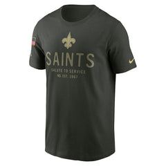 New Orleans Saints 2025 Salute to Service Sideline Primary Edge Dri-FIT T-Shirt - Forest Green | Nike online