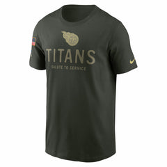 Tennessee Titans 2025 Salute to Service Sideline Primary Edge Dri-FIT T-Shirt - Forest Green | Nike for sale