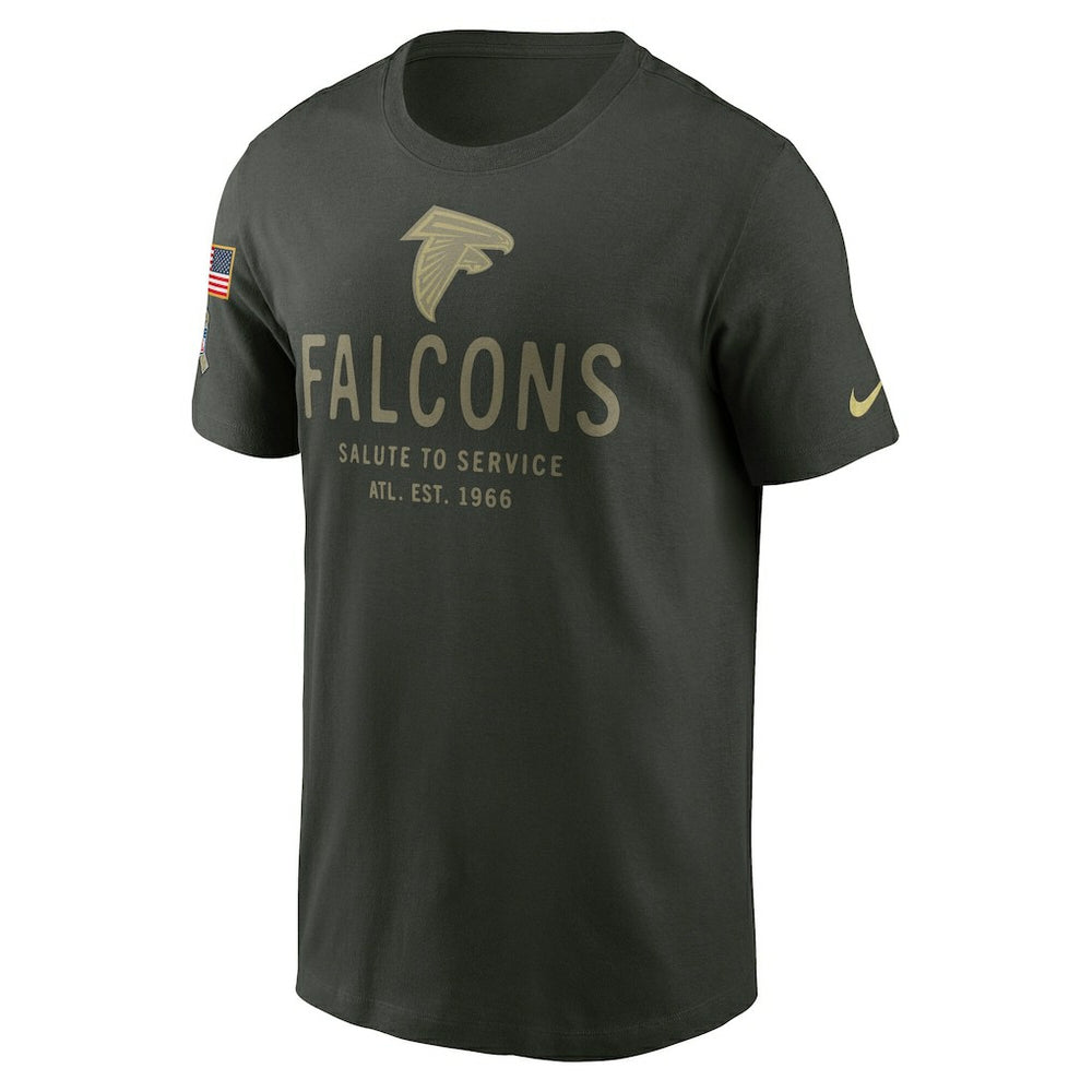 Atlanta Falcons 2025 Salute to Service Sideline Primary Edge Dri-FIT T-Shirt - Forest Green | Nike cheap