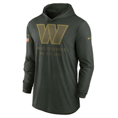 Washington Commanders 2025 Salute to Service Sideline Dri-FIT Lightweight Hooded Pullover - Forest Green | Nike online