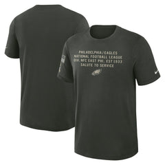 Philadelphia Eagles 2025 Salute to Service Sideline Slub Dri-FIT T-Shirt - Dark Green | Nike online