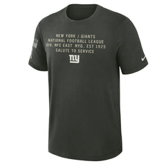 New York Giants 2025 Salute to Service Sideline Slub Dri-FIT T-Shirt - Dark Green | Nike cheap