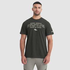 Denver Broncos 2025 Salute to Service Sideline Slub Dri-FIT T-Shirt - Forest Green | Nike discount