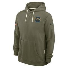 Los Angeles Chargers 2025 Salute to Service Sideline Standard Issue Dri-FIT Hoodie - Olive | Nike online