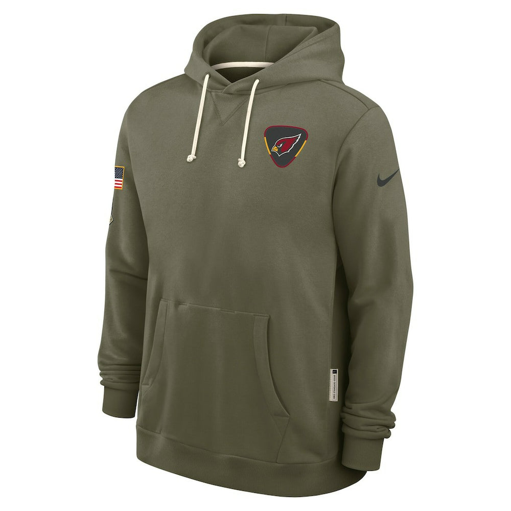 Arizona Cardinals 2025 Salute to Service Sideline Standard Issue Dri-FIT Hoodie - Olive | Nike sale