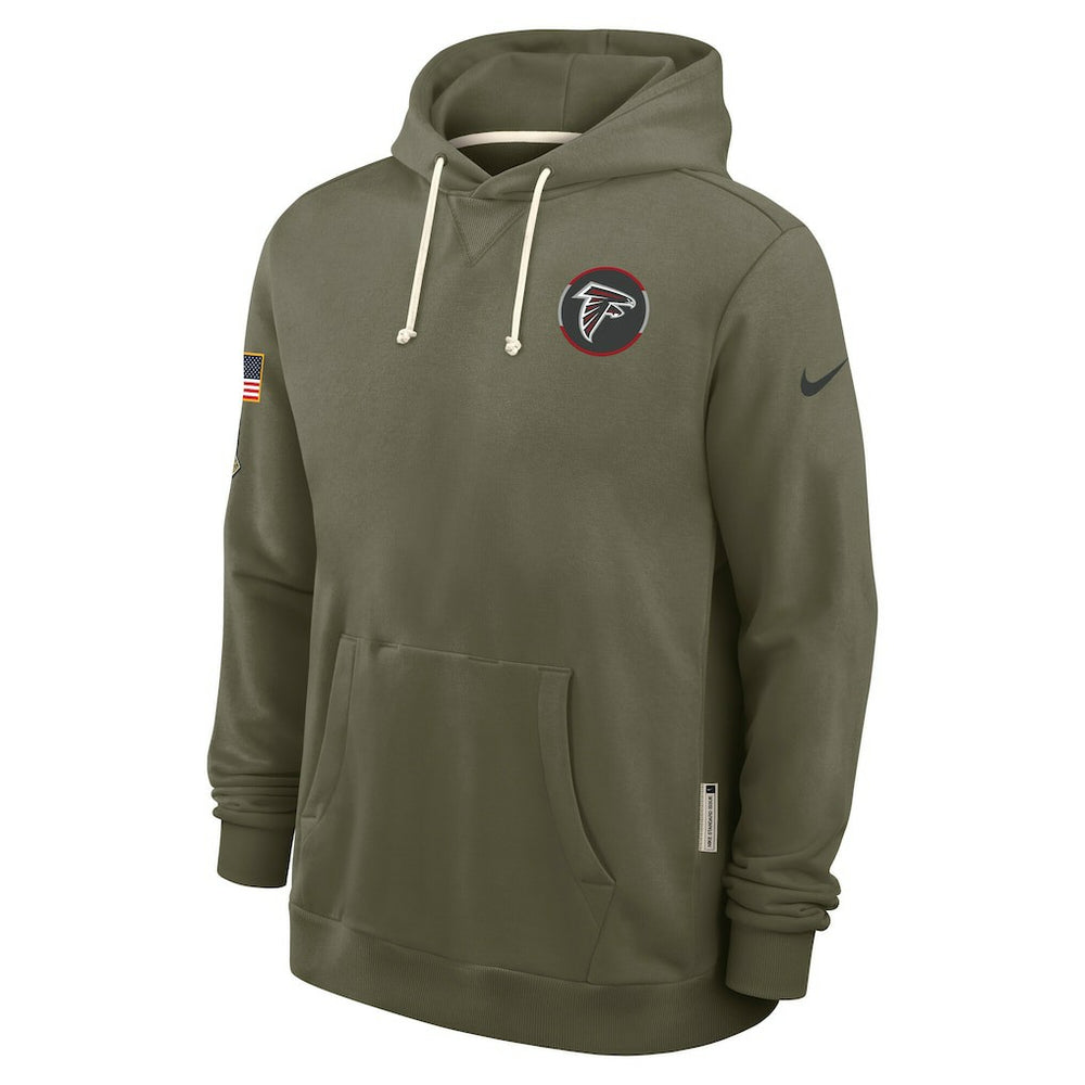 Atlanta Falcons 2025 Salute to Service Sideline Standard Issue Dri-FIT Hoodie - Olive | Nike online
