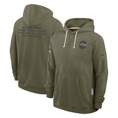 Baltimore Ravens 2025 Salute to Service Sideline Standard Issue Dri-FIT Hoodie - Olive | Nike discount