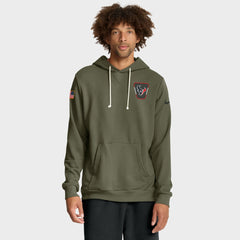 Houston Texans 2025 Salute to Service Sideline Standard Issue Dri-FIT Hoodie - Olive | Nike outlet