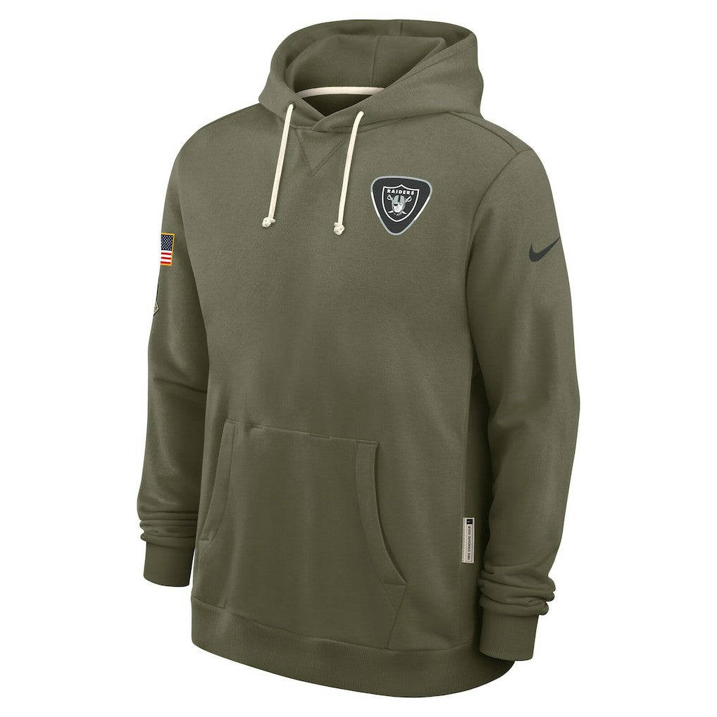 Las Vegas Raiders 2025 Salute to Service Sideline Standard Issue Dri-FIT Hoodie - Olive | Nike sale