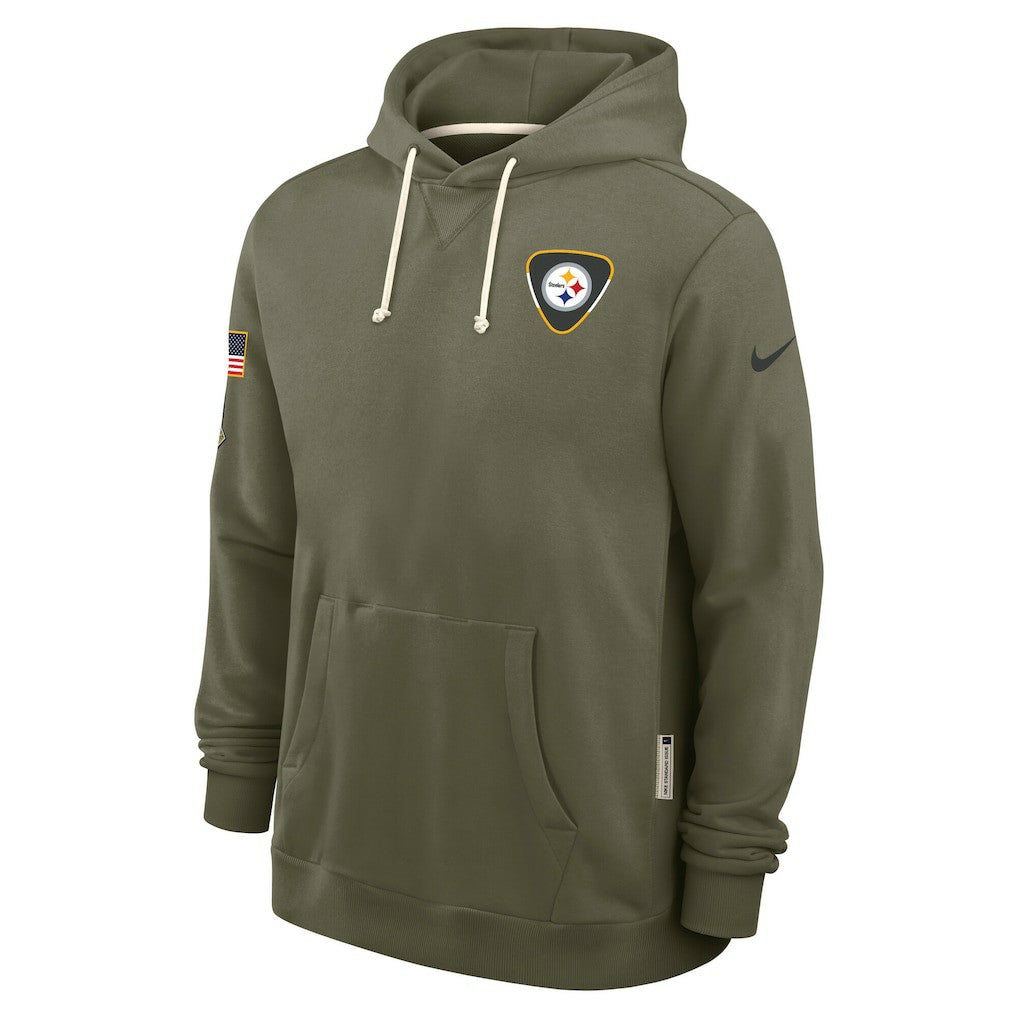 Pittsburgh Steelers 2025 Salute to Service Sideline Standard Issue Dri-FIT Hoodie - Olive | Nike sale