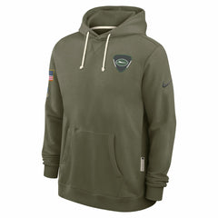 New York Jets 2025 Salute to Service Sideline Standard Issue Dri-FIT Hoodie - Olive | Nike for sale
