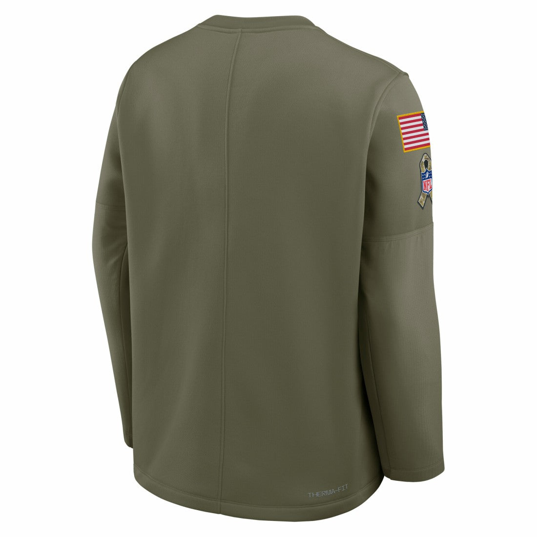 Green Bay Packers 2025 Salute to Service Sideline Coaches Therma-FIT Long Sleeve Shirt - Olive | Nike cheap