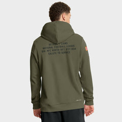 Detroit Lions Big & Tall 2025 Salute to Service Sideline Dominant Force Dri-FIT Hoodie - Olive | Nike outlet