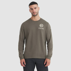 Pittsburgh Steelers 2025 Salute to Service Sideline Long Sleeve T-Shirt - Olive | Nike outlet
