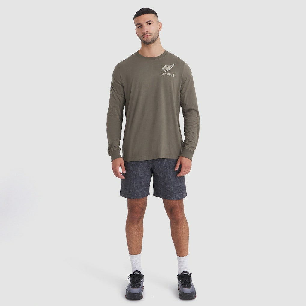 Arizona Cardinals 2025 Salute to Service Sideline Long Sleeve T-Shirt - Olive | Nike on sale