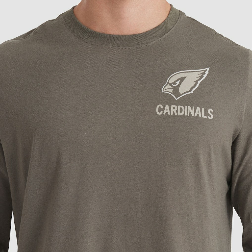 Arizona Cardinals 2025 Salute to Service Sideline Long Sleeve T-Shirt - Olive | Nike on sale