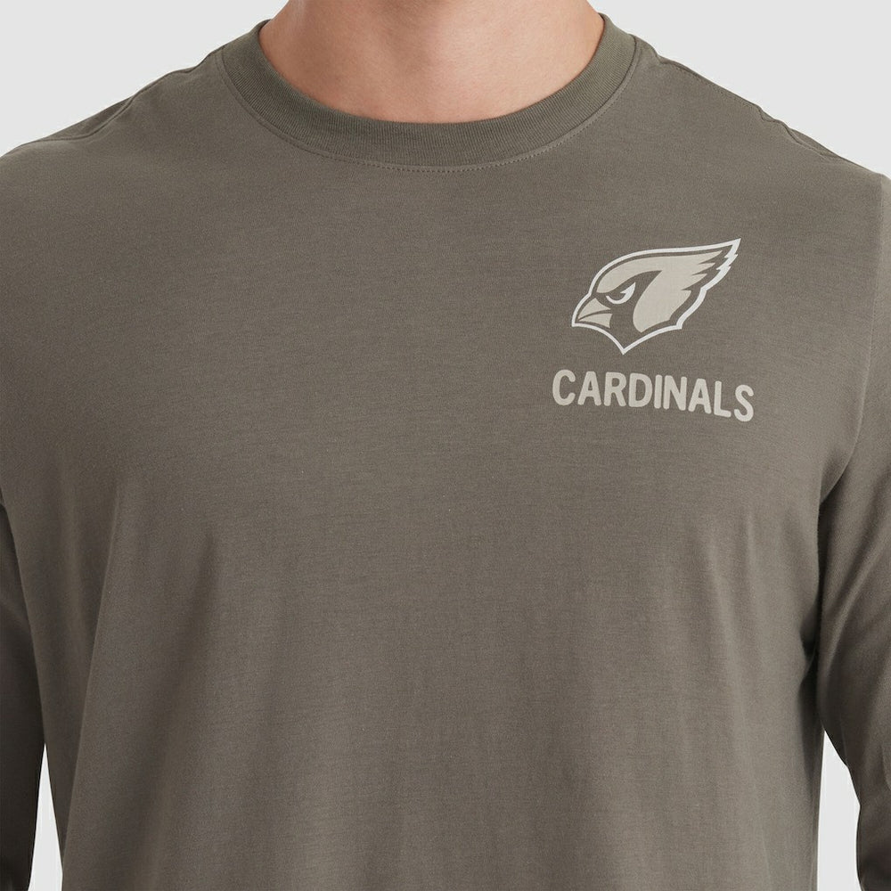 Arizona Cardinals 2025 Salute to Service Sideline Long Sleeve T-Shirt - Olive | Nike on sale