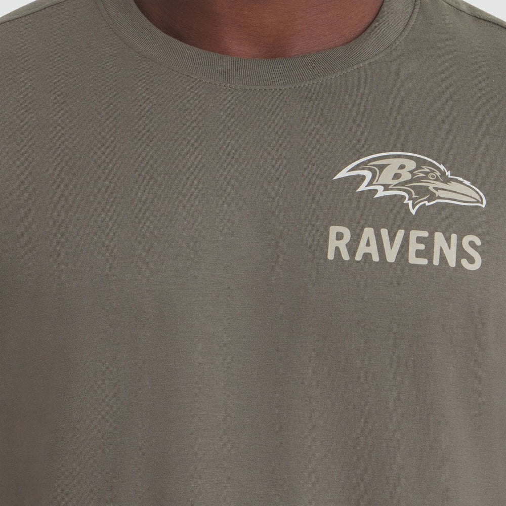 Baltimore Ravens 2025 Salute to Service Sideline Long Sleeve T-Shirt - Olive | Nike sale