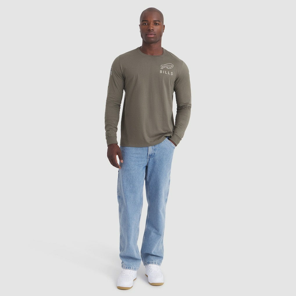 Buffalo Bills 2025 Salute to Service Sideline Long Sleeve T-Shirt - Olive | Nike sale