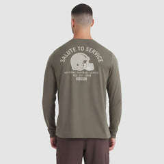 Cleveland Browns 2025 Salute to Service Sideline Long Sleeve T-Shirt - Olive | Nike outlet
