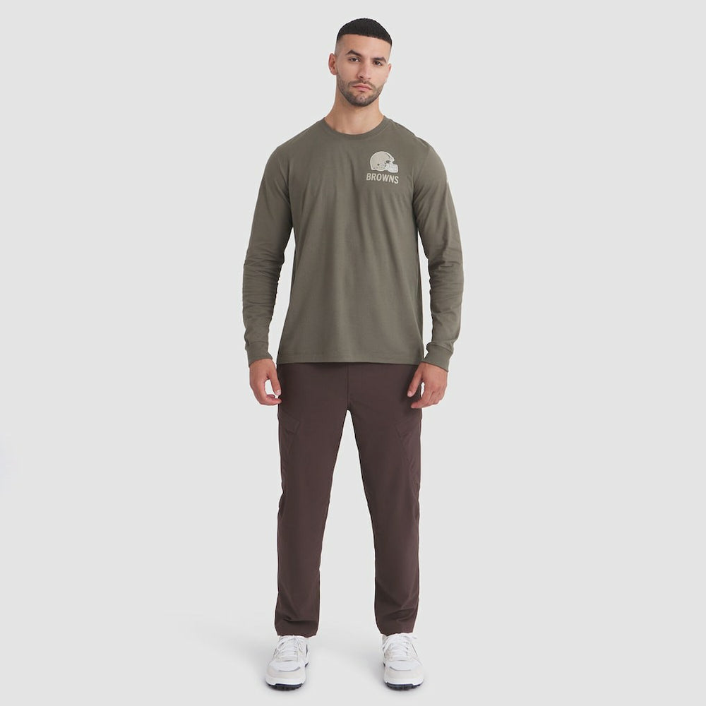 Cleveland Browns 2025 Salute to Service Sideline Long Sleeve T-Shirt - Olive | Nike outlet