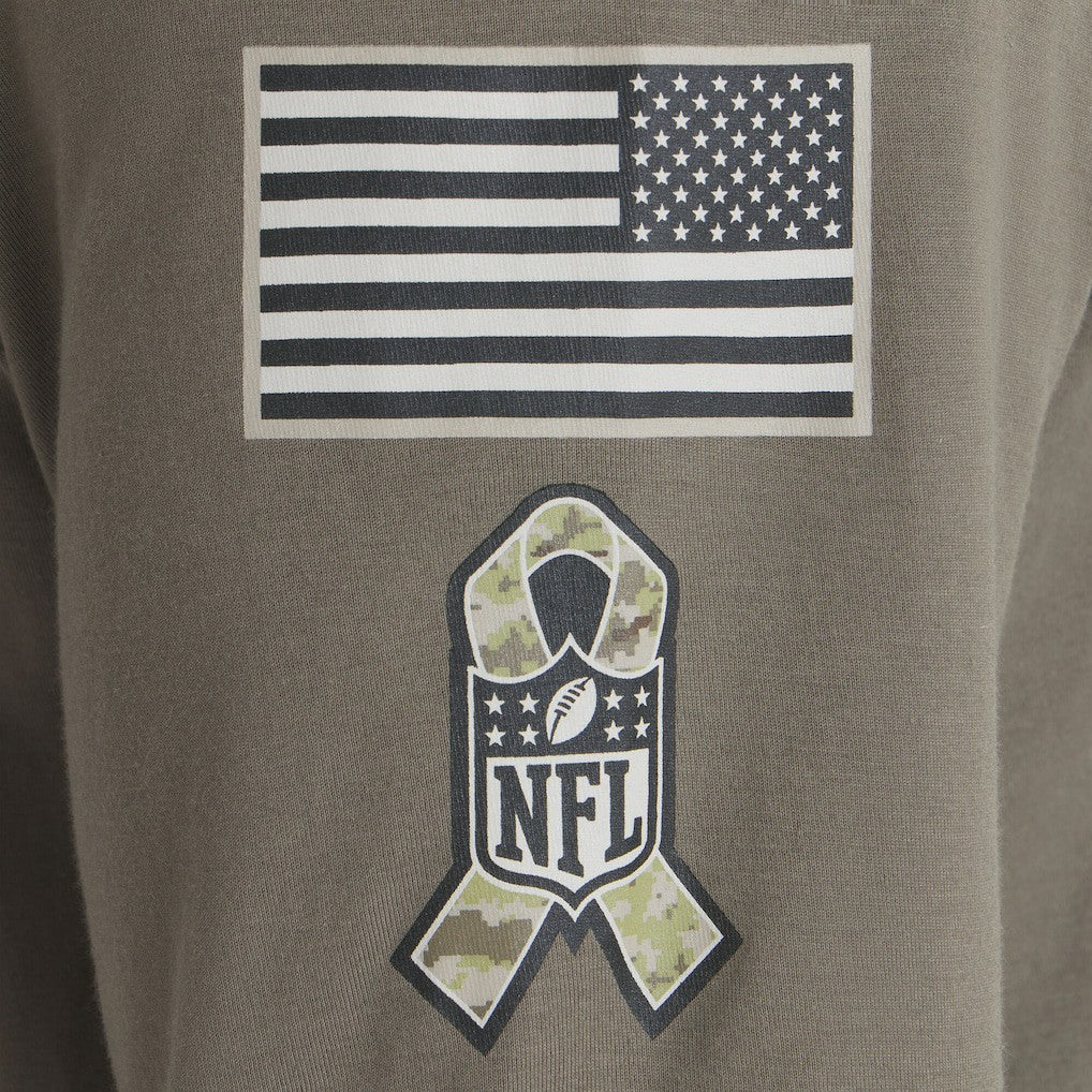 Cleveland Browns 2025 Salute to Service Sideline Long Sleeve T-Shirt - Olive | Nike outlet