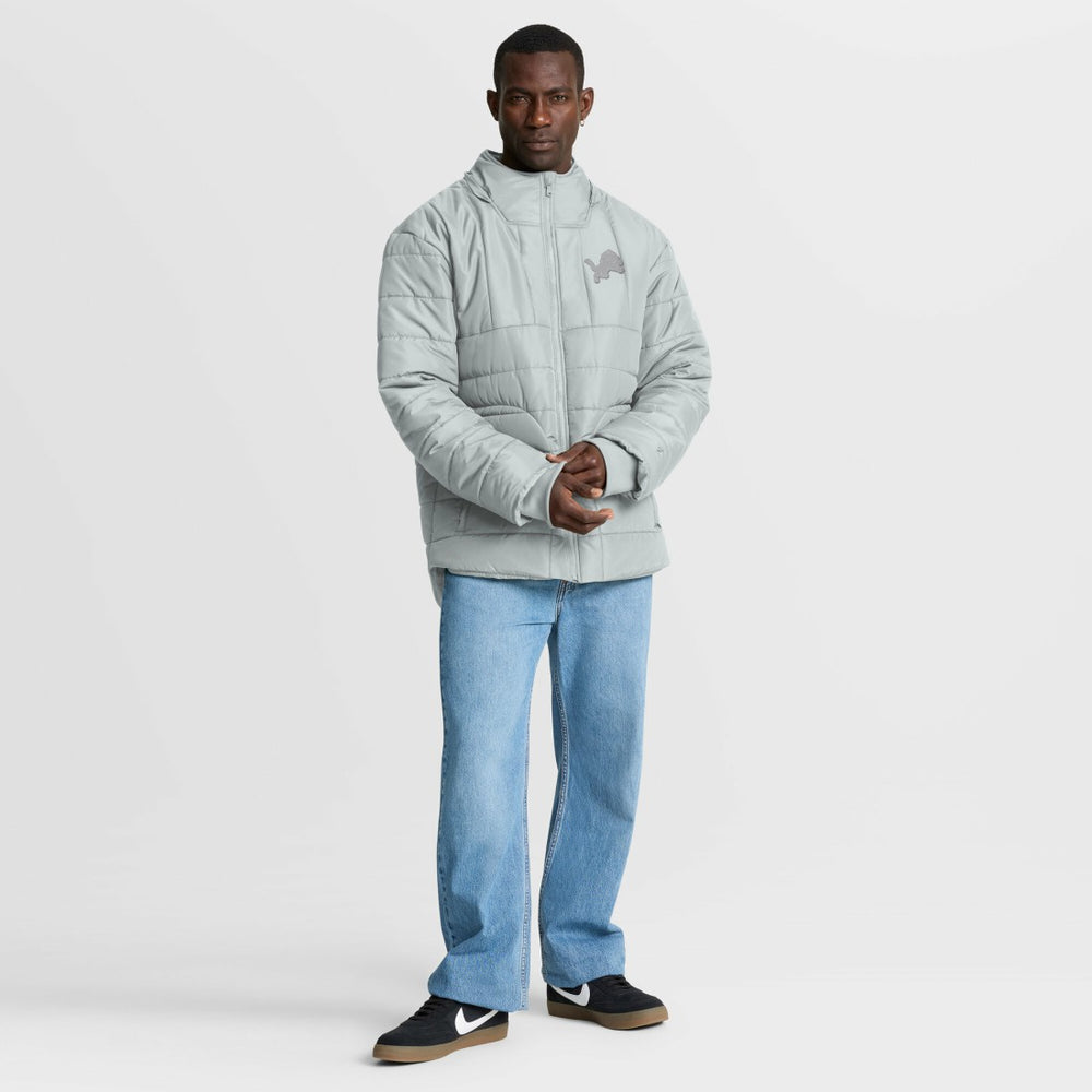 Detroit Lions Full-Zip Hooded Jacket - Gray sale