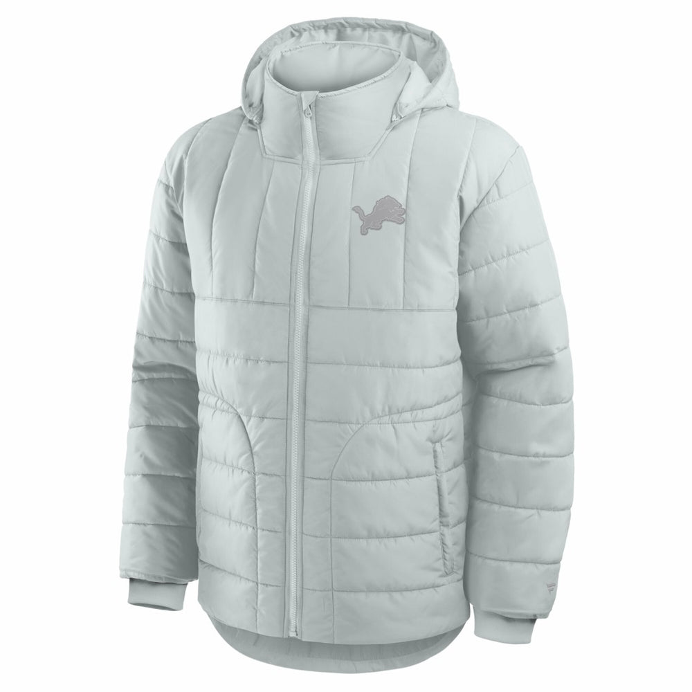 Detroit Lions Full-Zip Hooded Jacket - Gray sale