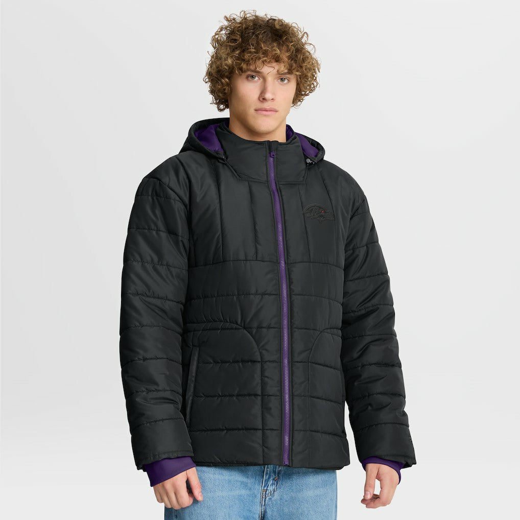 Baltimore Ravens Full-Zip Hooded Jacket - Black cheap