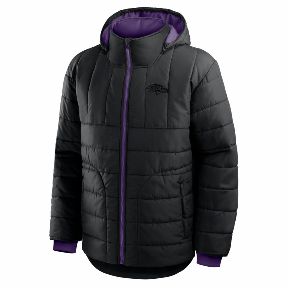 Baltimore Ravens Full-Zip Hooded Jacket - Black cheap