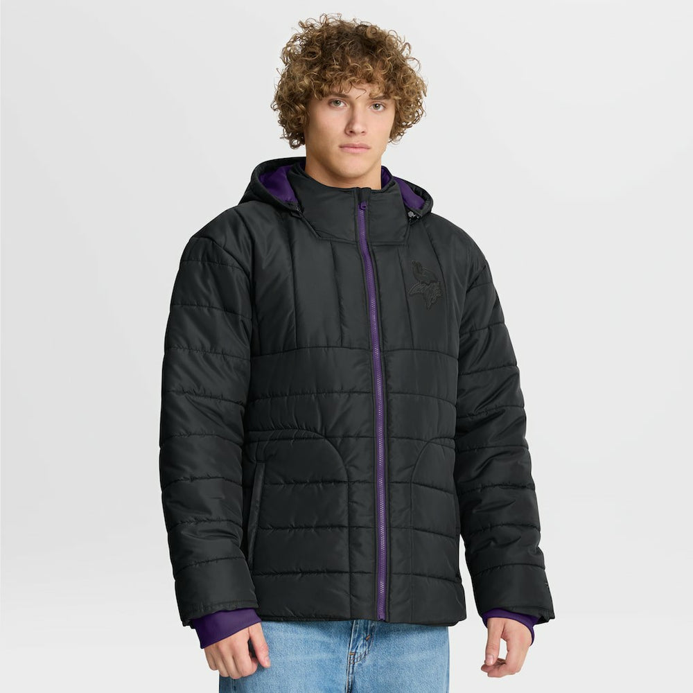 Minnesota Vikings Full-Zip Hooded Jacket - Black discount