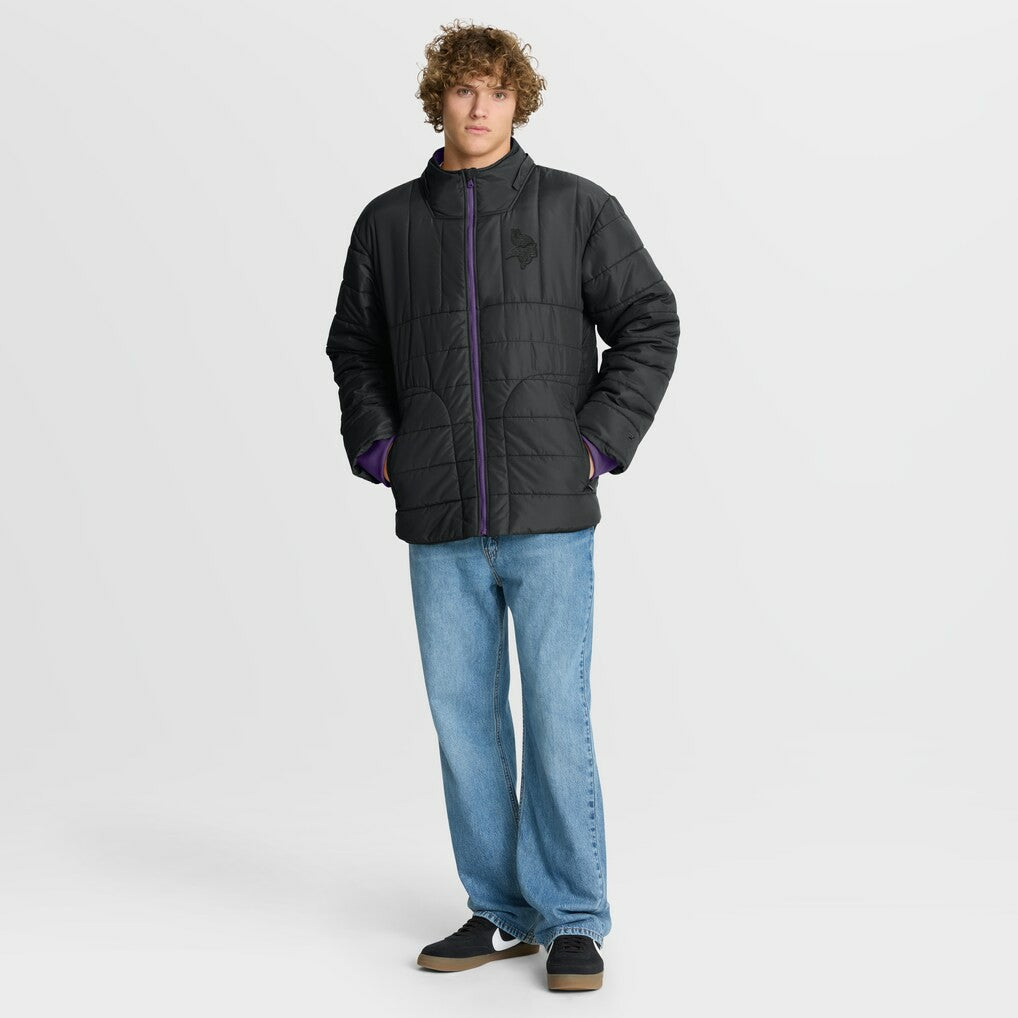 Minnesota Vikings Full-Zip Hooded Jacket - Black discount