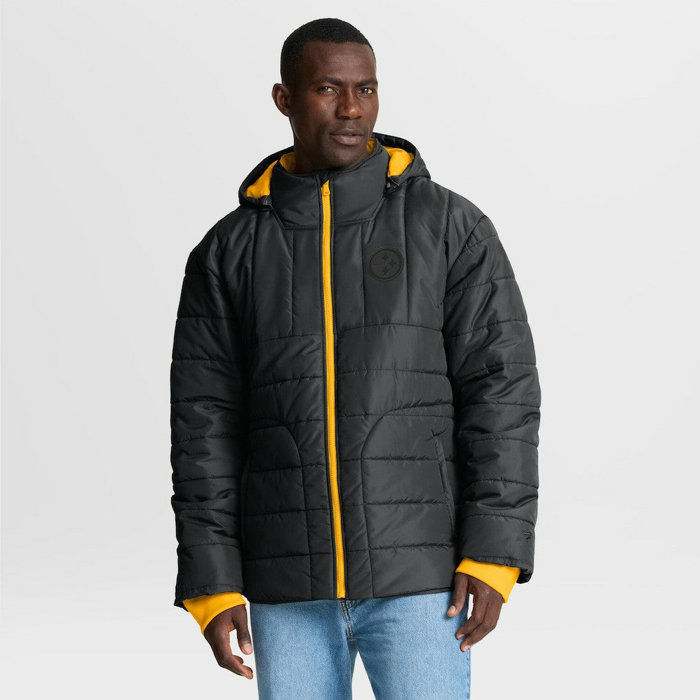 Pittsburgh Steelers Full-Zip Hooded Jacket - Black for sale