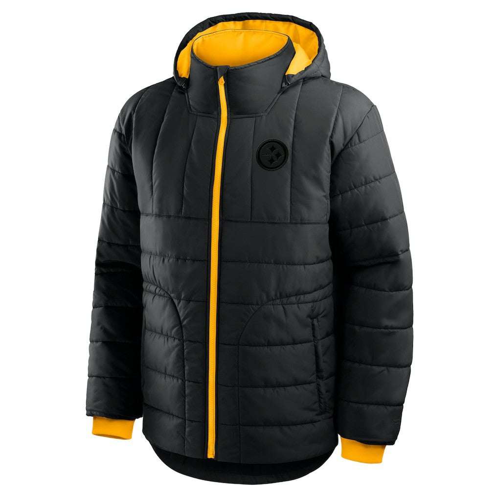 Pittsburgh Steelers Full-Zip Hooded Jacket - Black for sale