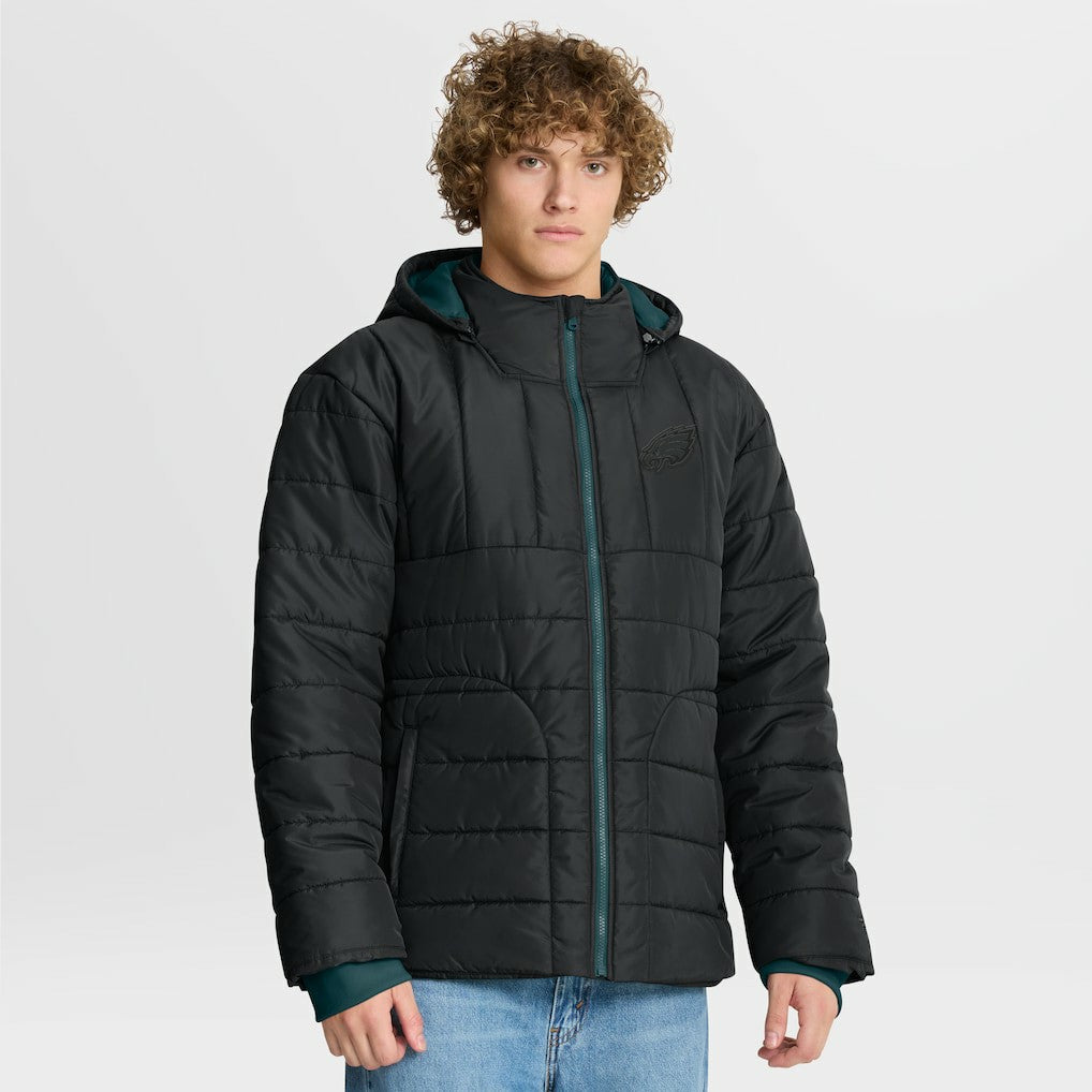Philadelphia Eagles Full-Zip Hooded Jacket - Black on sale