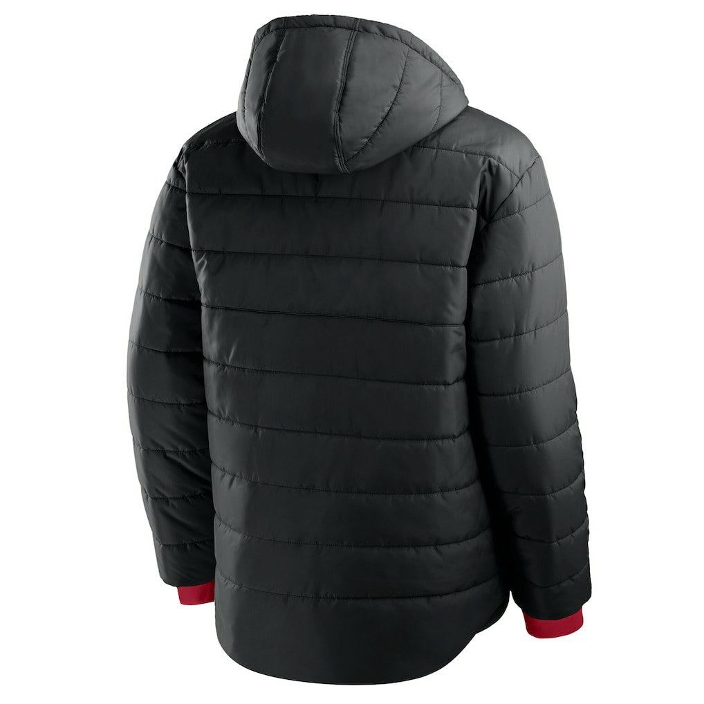 San Francisco 49ers Full-Zip Hooded Jacket - Black on sale