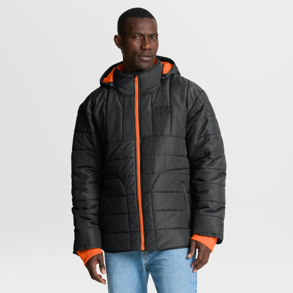 Cincinnati Bengals Full-Zip Hooded Jacket - Black for sale