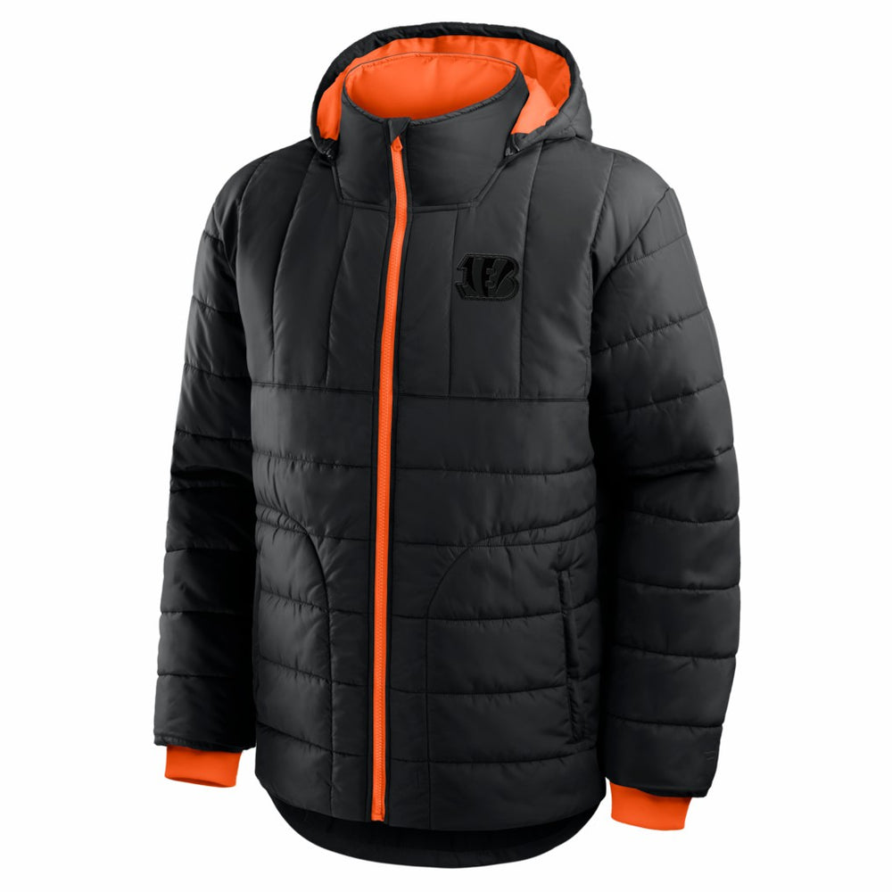 Cincinnati Bengals Full-Zip Hooded Jacket - Black for sale