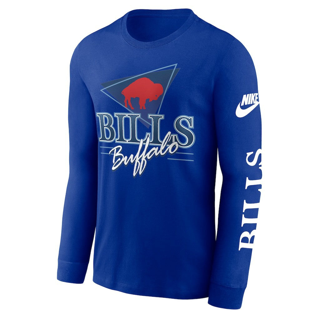 Buffalo Bills Rewind Long Sleeve T-Shirt - Royal | Nike online