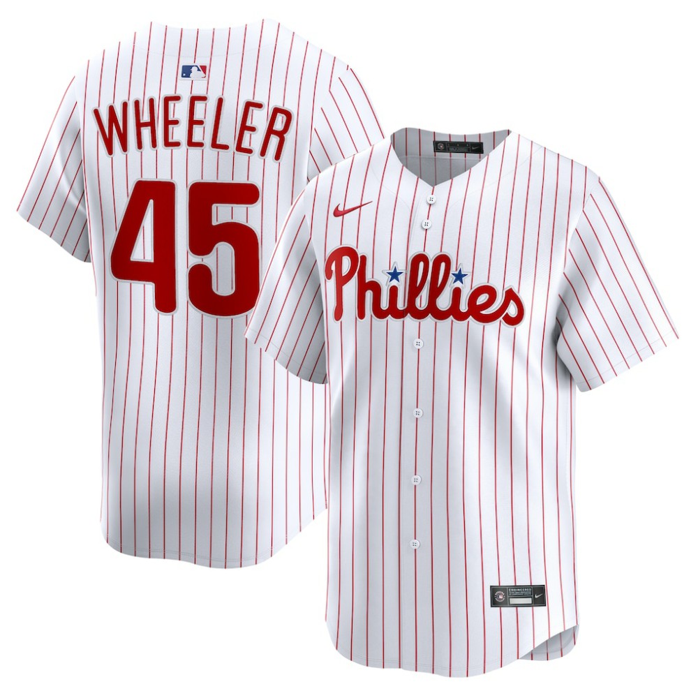 Zack Wheeler Philadelphia Phillies Home Limited Player Jersey - White | Nike
