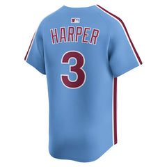 Bryce Harper Philadelphia Phillies Alternate Limited Player Jersey - Light Blue | Nike
