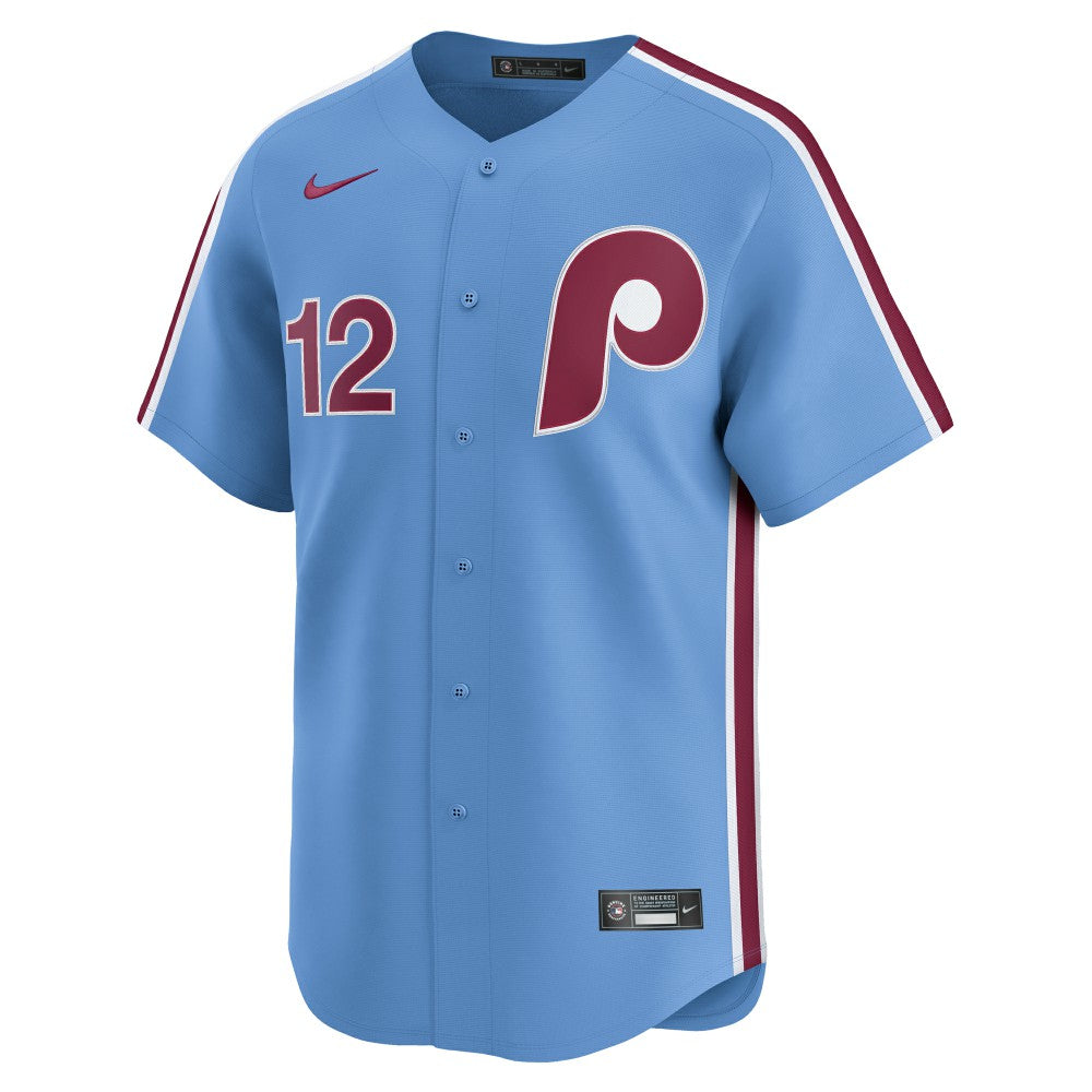Kyle Schwarber Philadelphia Phillies Alternate Limited Jersey - Light Blue | Nike