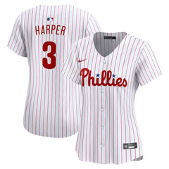 Bryce Harper Philadelphia Phillies Women's Home Limited Player Jersey - White | Nike